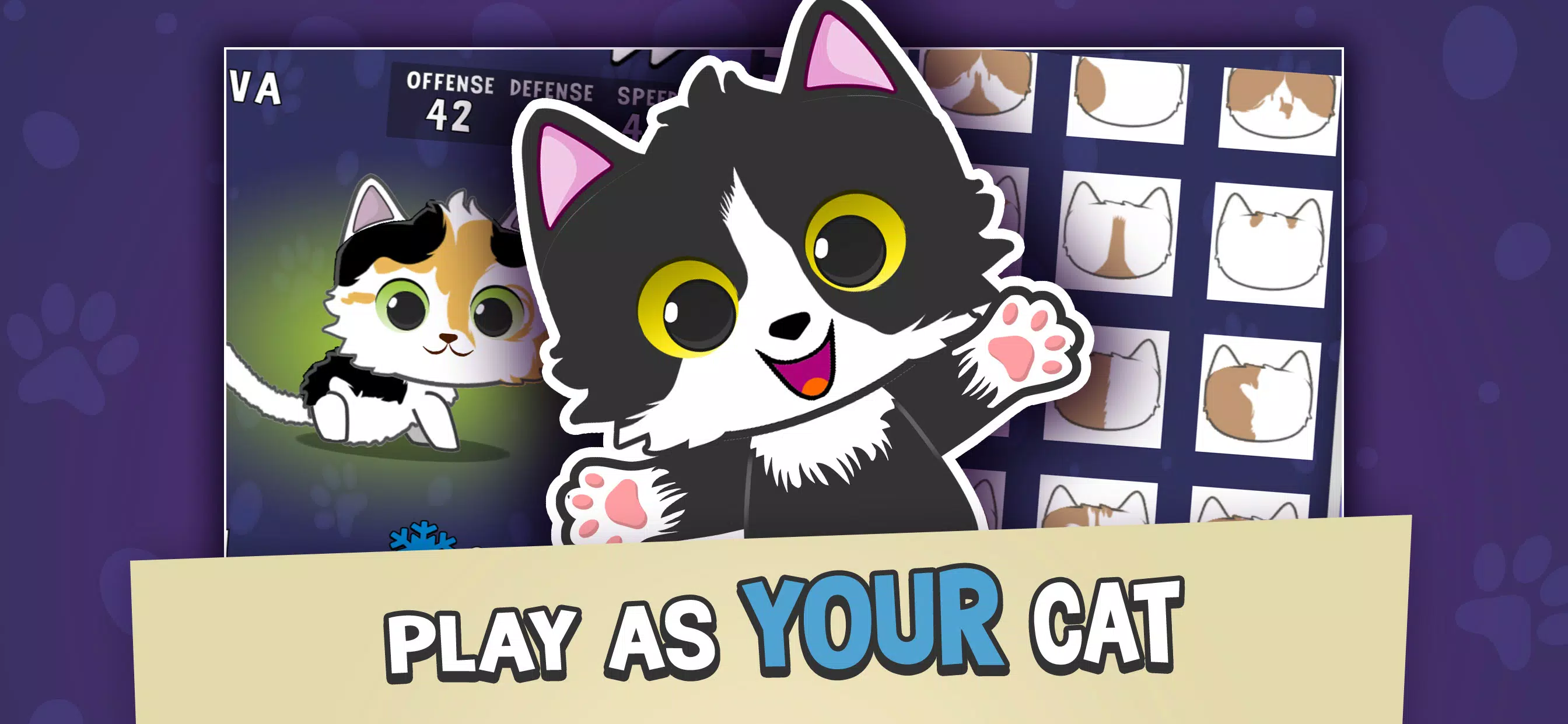 Cute Cat RPG Captura de pantalla 2