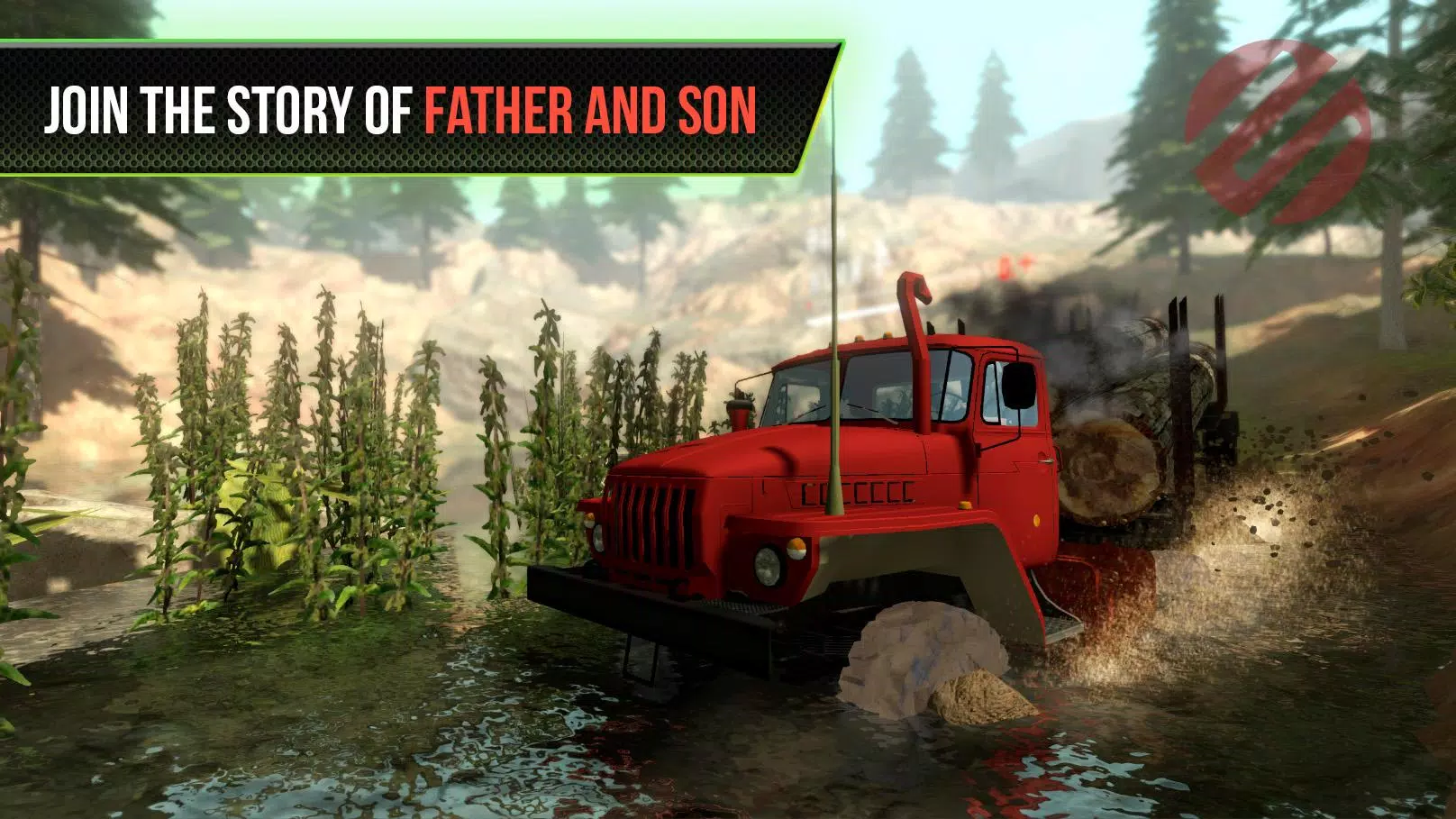 Truck Simulator OffRoad 4 Screenshot 1
