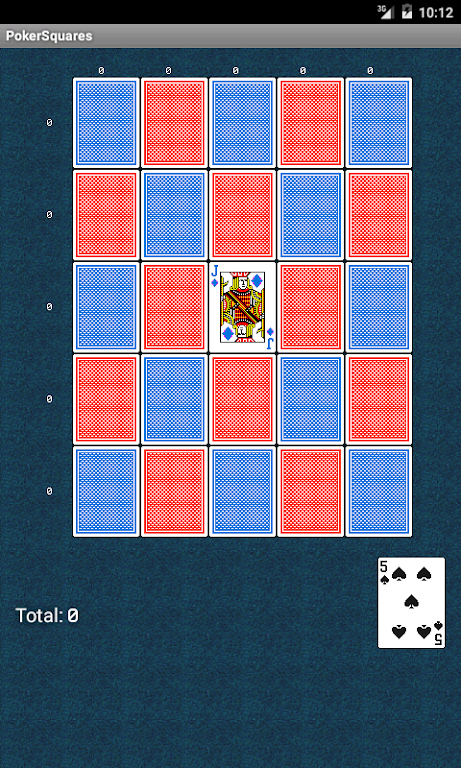 Poker Squares Schermafbeelding 4