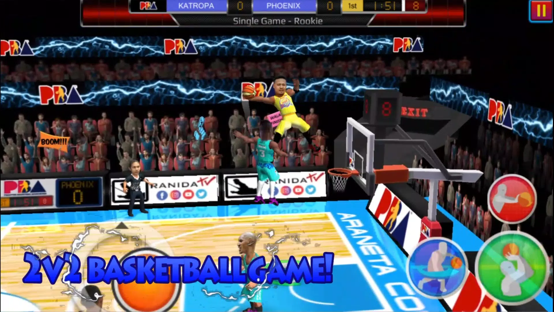 Basketball Slam! Capture d'écran 1