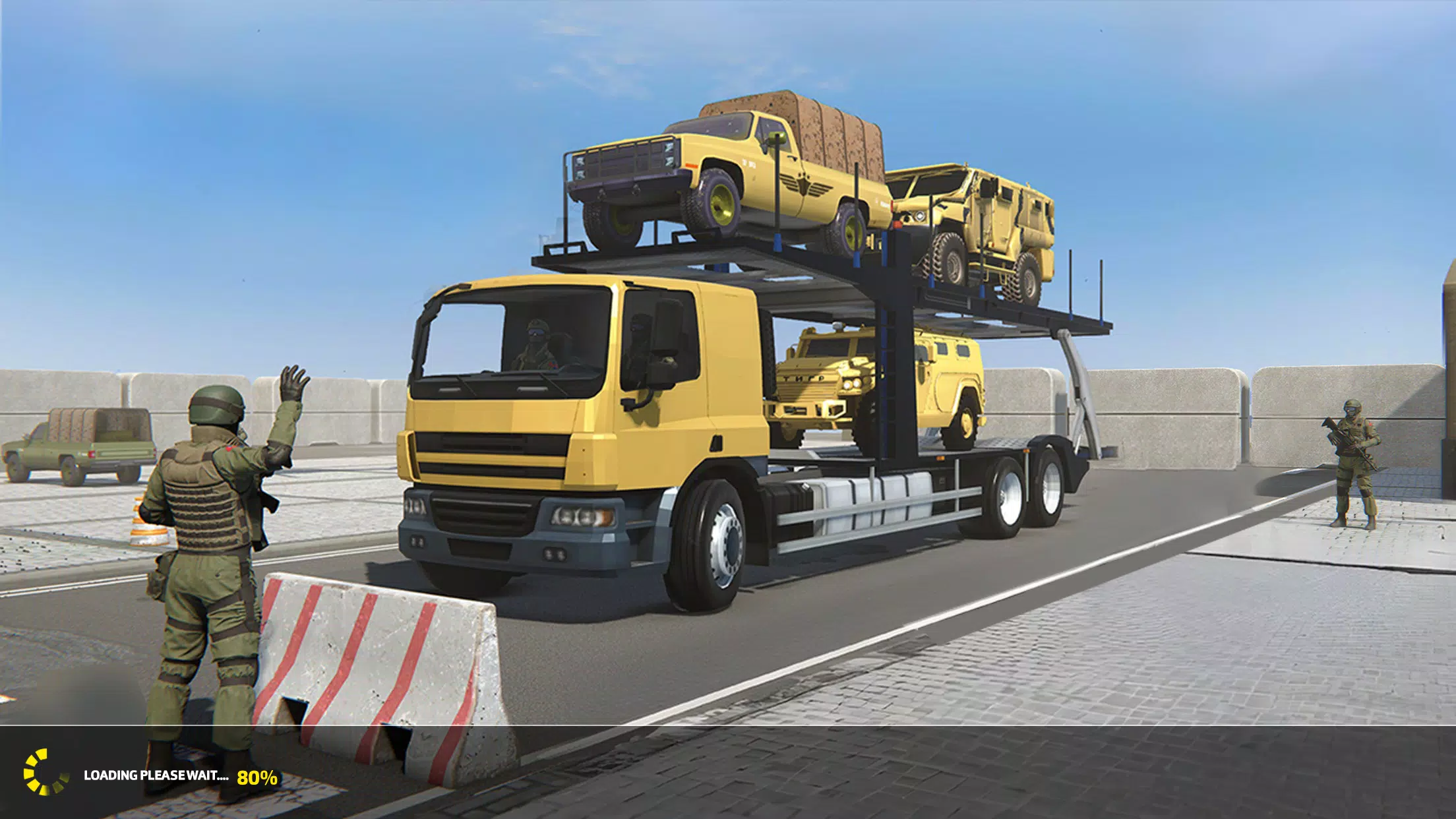 Army Cargo Truck Driving Games Screenshot 2