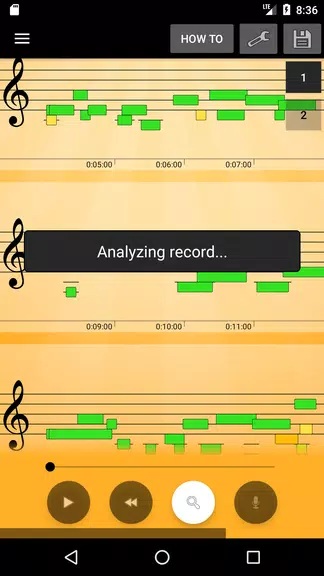 Note Recognition Trial Capture d'écran 2