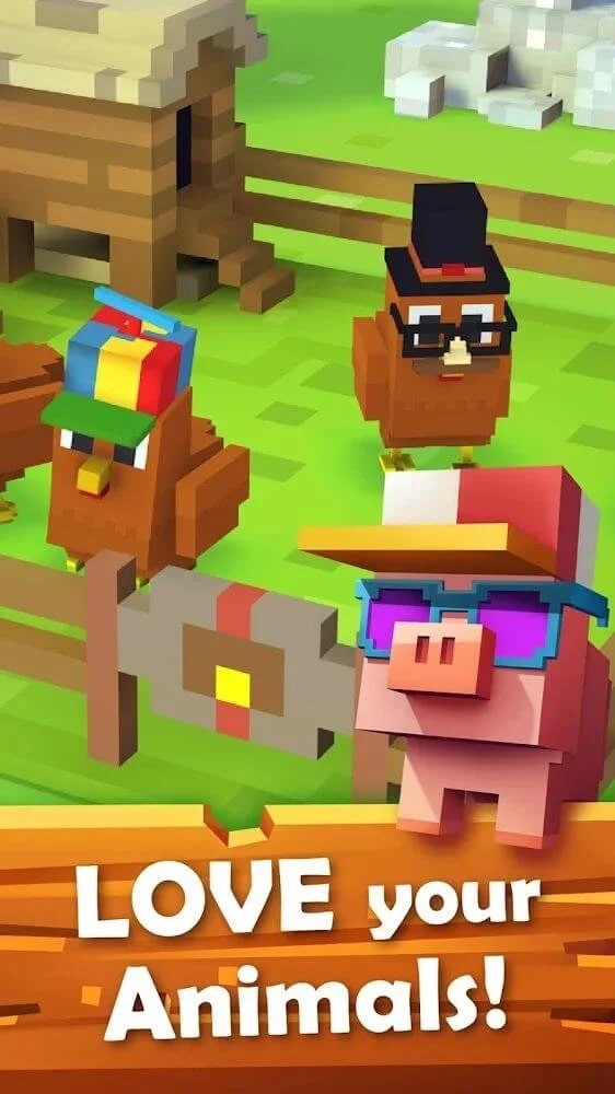 Blocky Farm Schermafbeelding 2