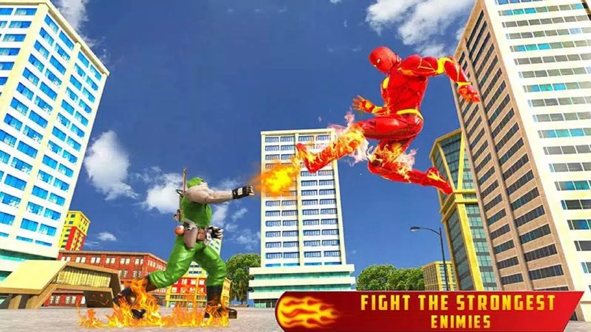 Fire Hero Robot Transform Game Ảnh chụp màn hình 2