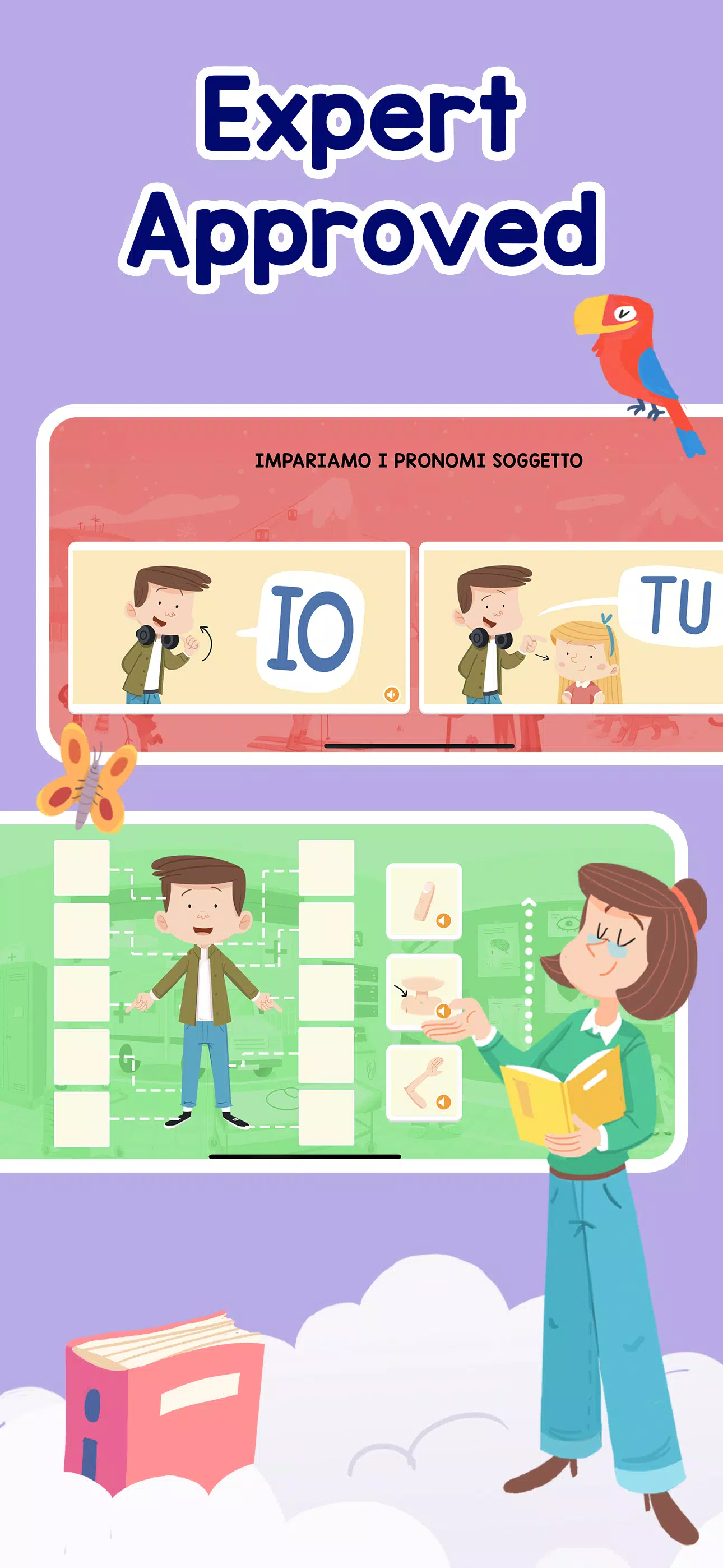 LANGUAKIDS: Italian for kids ภาพหน้าจอ 4