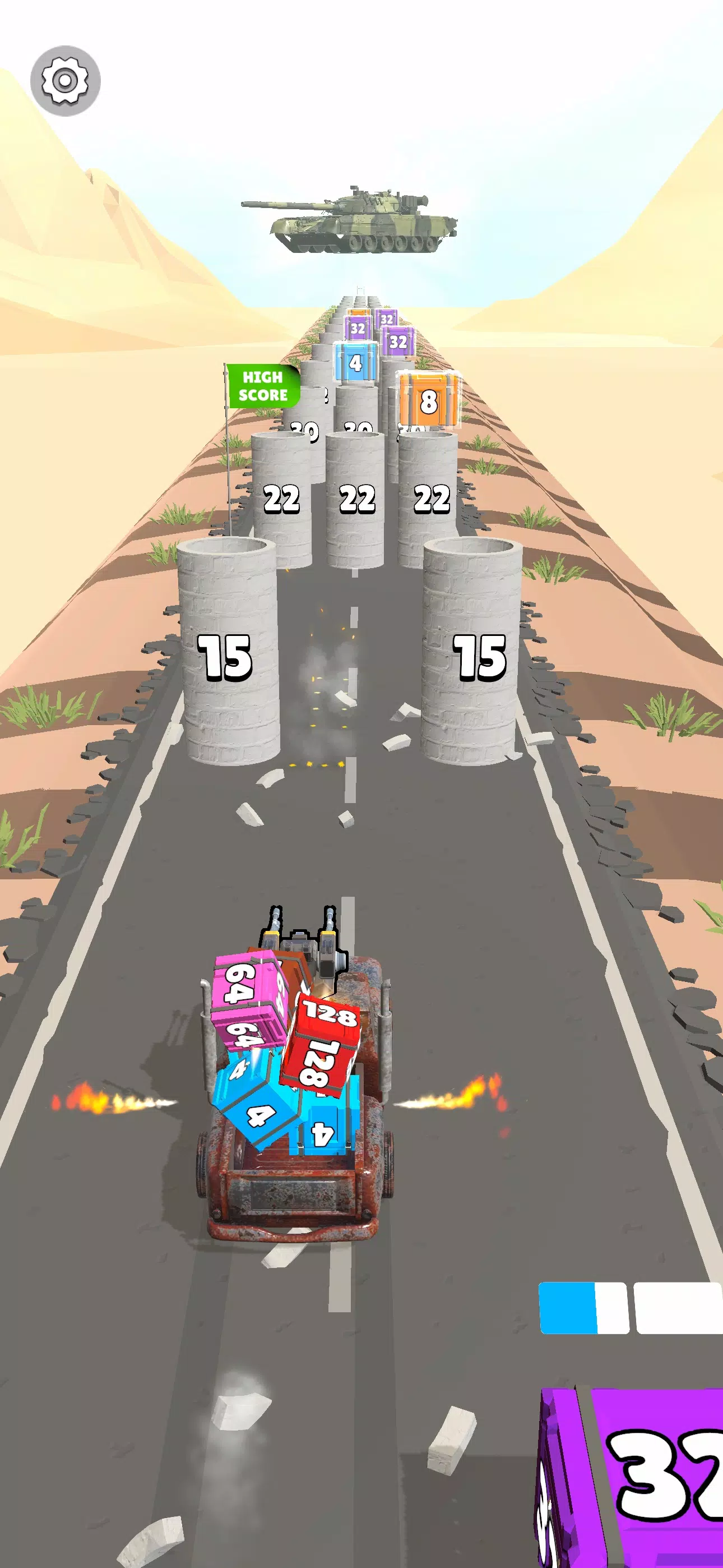 Car Rush 2048 Screenshot 3