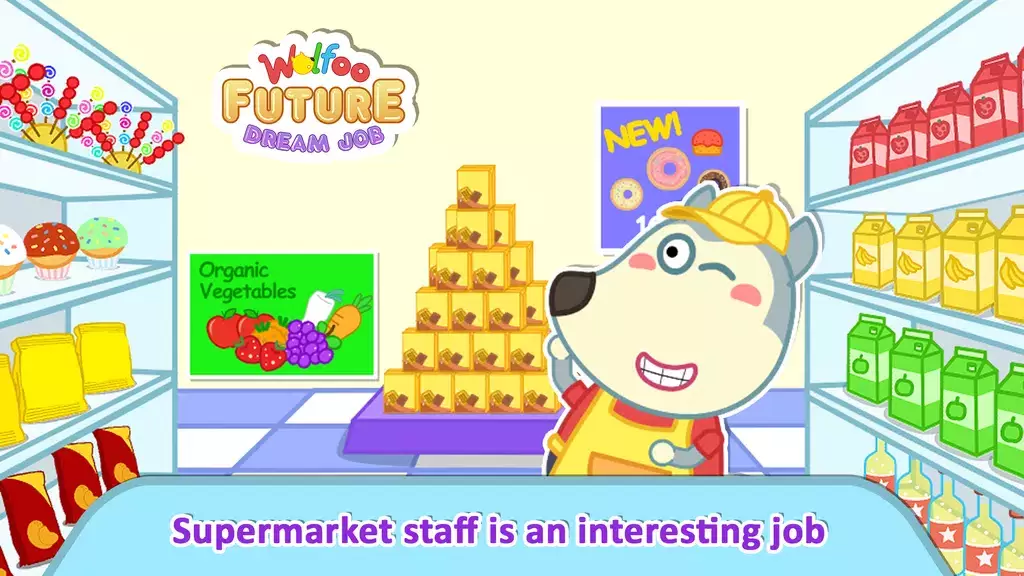 Wolfoo: Kid's Future Dream Job應用截圖第2張