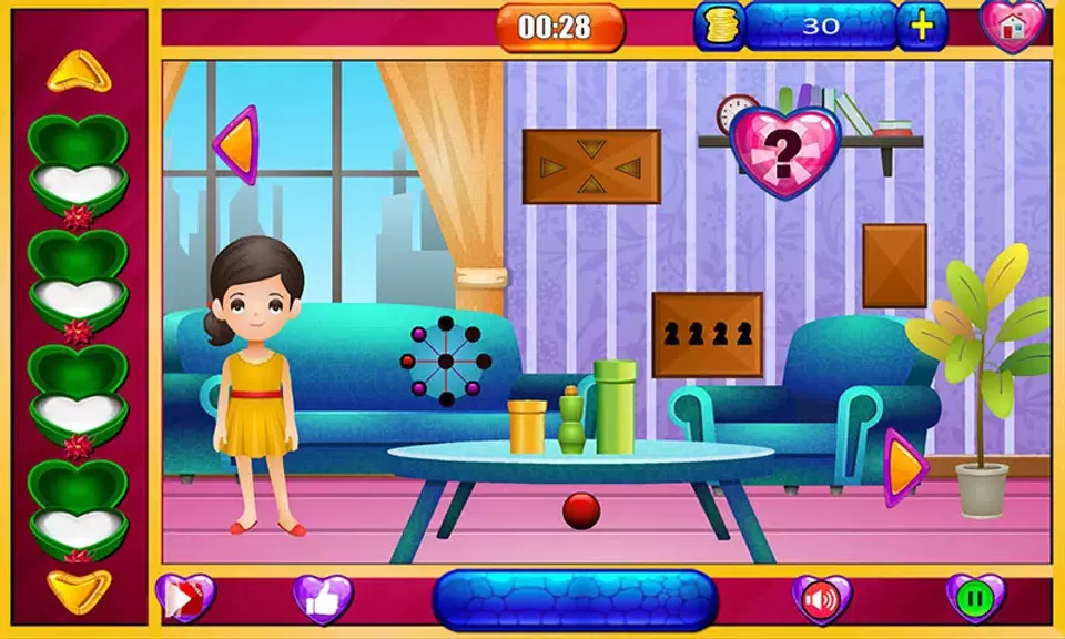 100 Doors Escape - Girl Room Ảnh chụp màn hình 2