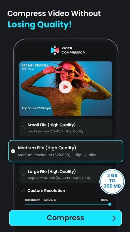 Schermata Video Compressor – Reduce Size 1