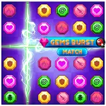 Gem Burst Match 3 - Earn BTC