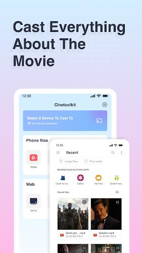 CineToolkit:Caster&AD Remover Ảnh chụp màn hình 3