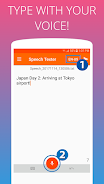 Speech Texter ภาพหน้าจอ 1