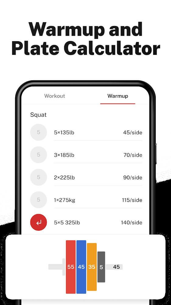 StrongLifts Weight Lifting Log Screenshot 4