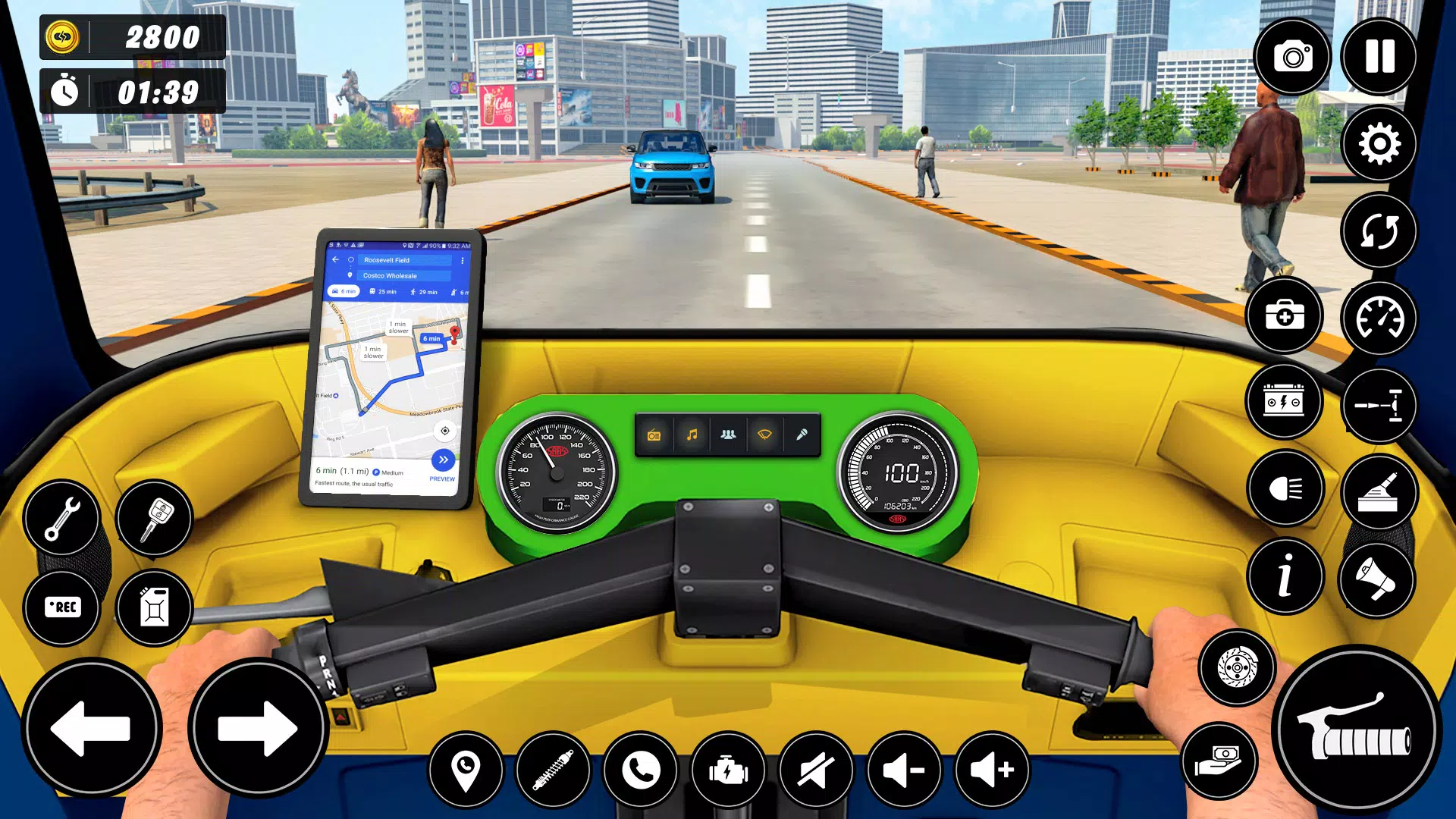 Auto Tuk Tuk Rickshaw Game Скриншот 3