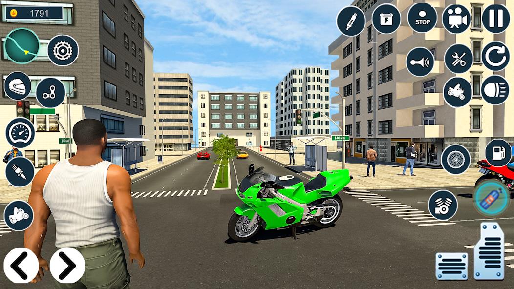 Schermata Moto Bike Racing: Bike Games Mod 1