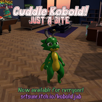 Cuddle Kobold: Just a Bite Screenshot 2