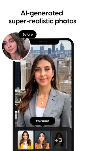 PhotoApp AI Photo Enhancer Tangkapan skrin 2