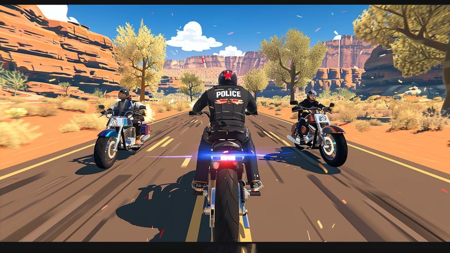 Police Bike Pursuit Highway Screenshot 3