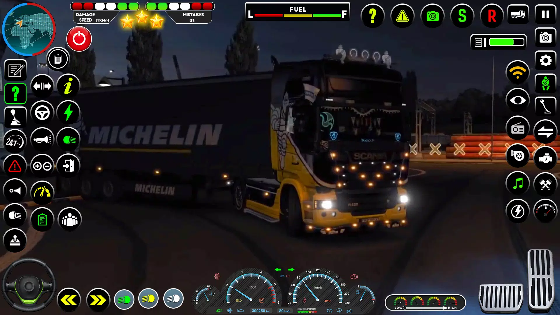 Euro Truck Driving Games Schermafbeelding 3