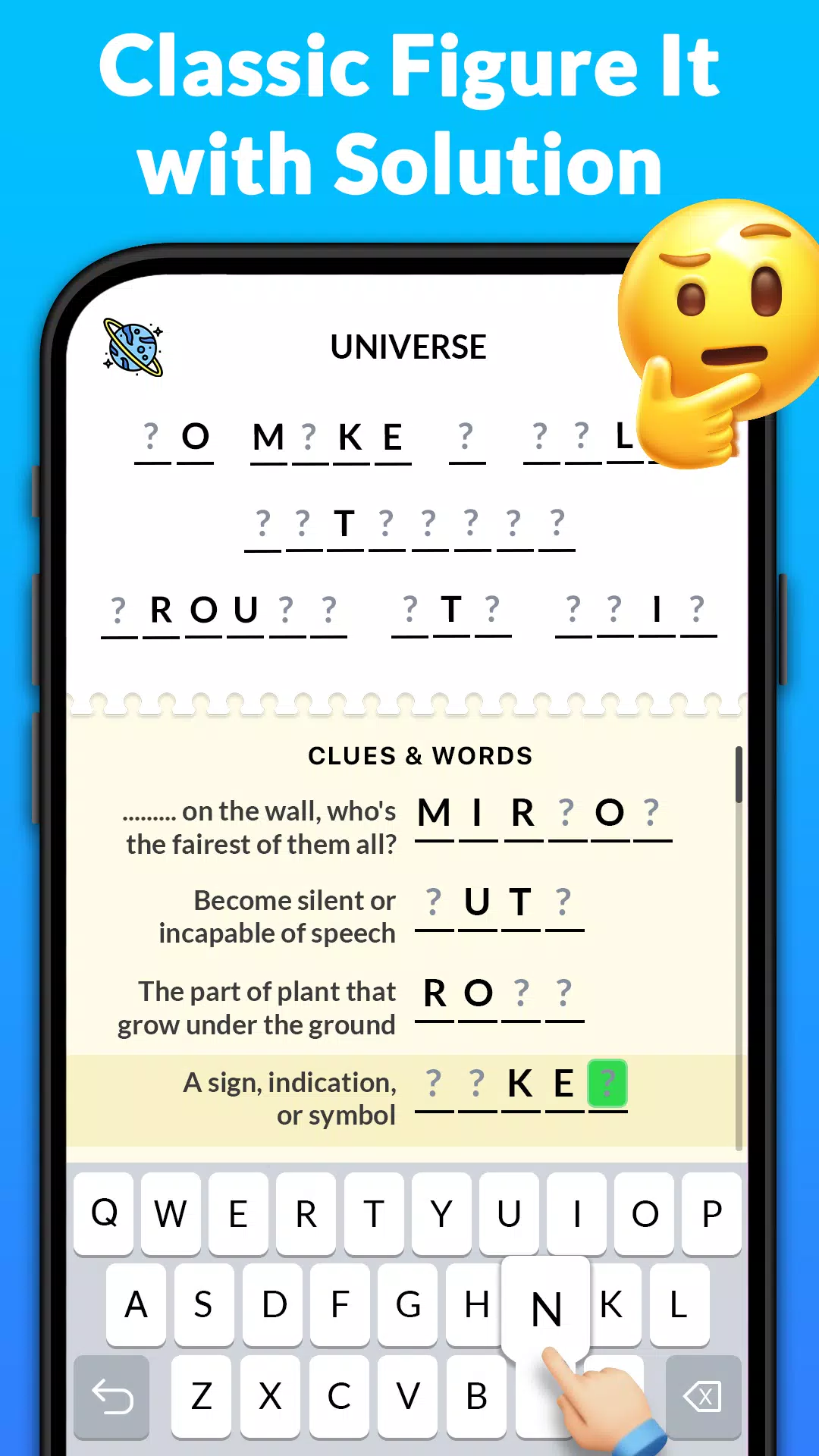 Figure it - Cryptograms Game Скриншот 1
