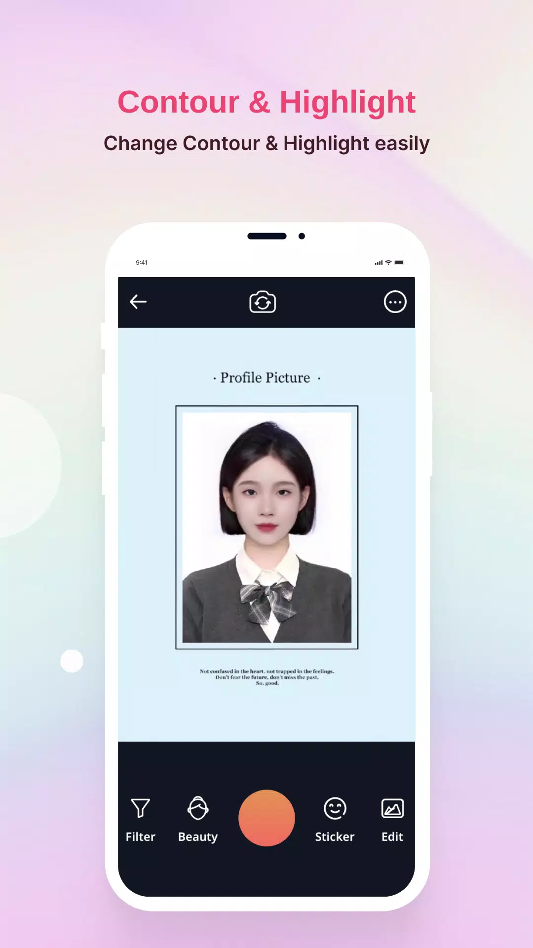 ID Photo Filter for TikTok Ekran Görüntüsü 4