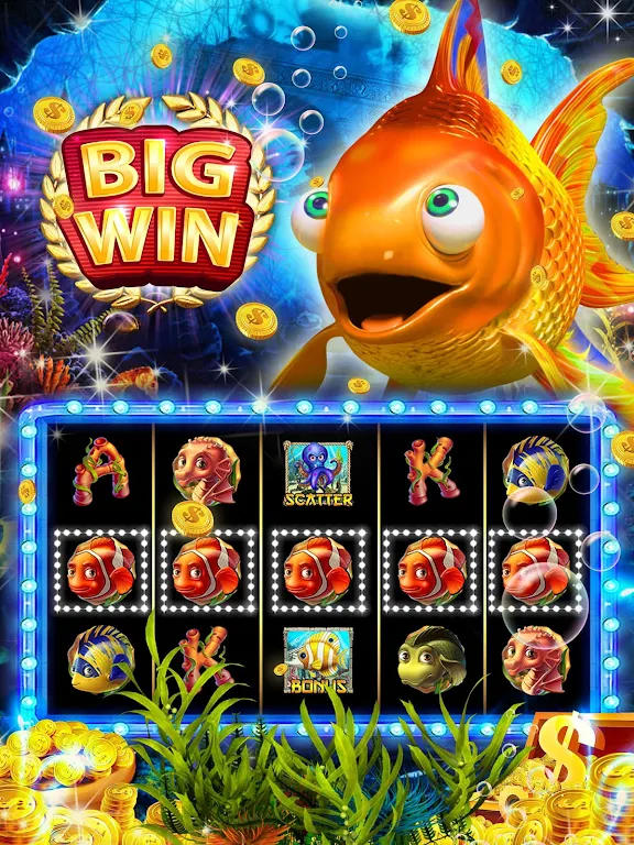 Schermata Goldfish Slots: Free Golden Casino Slot Machines 1