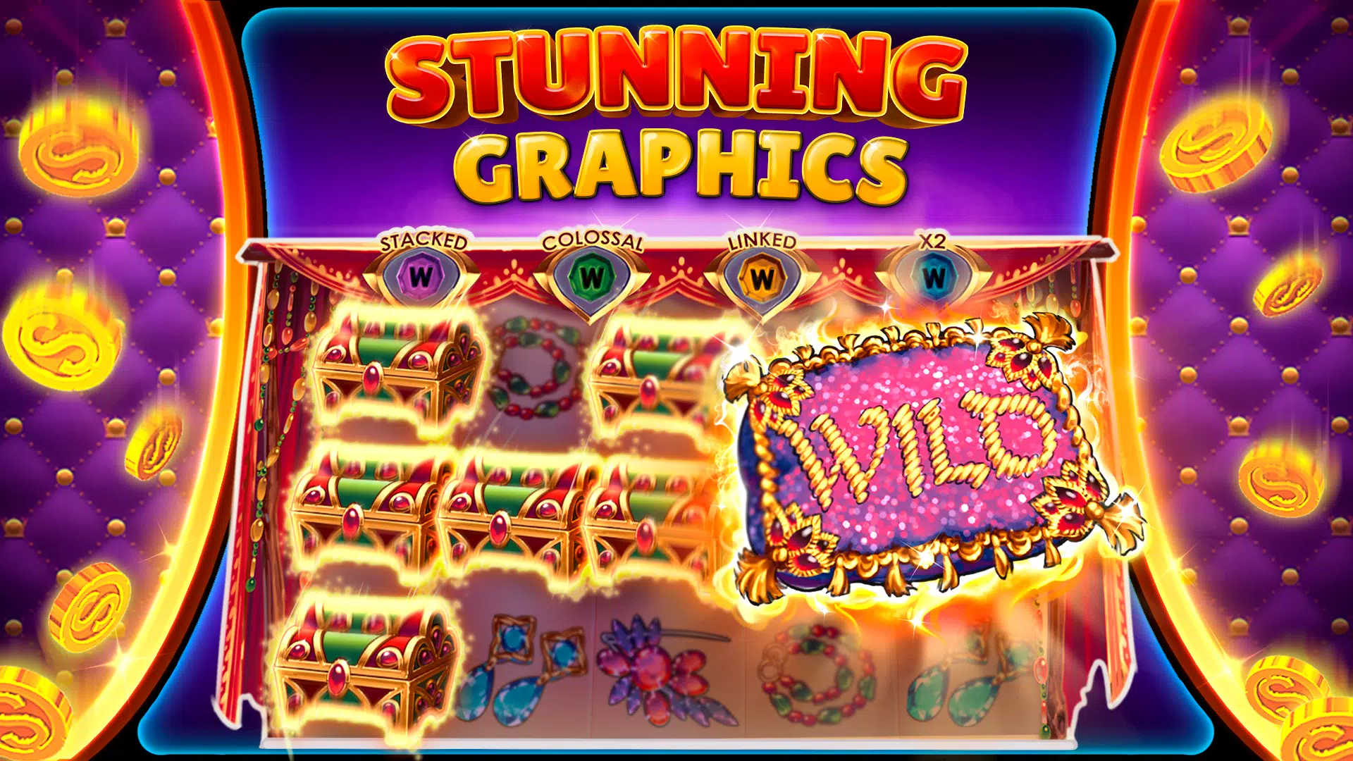 Slots UP - casino games 2024 ဖန်သားပြင်ဓာတ်ပုံ 3