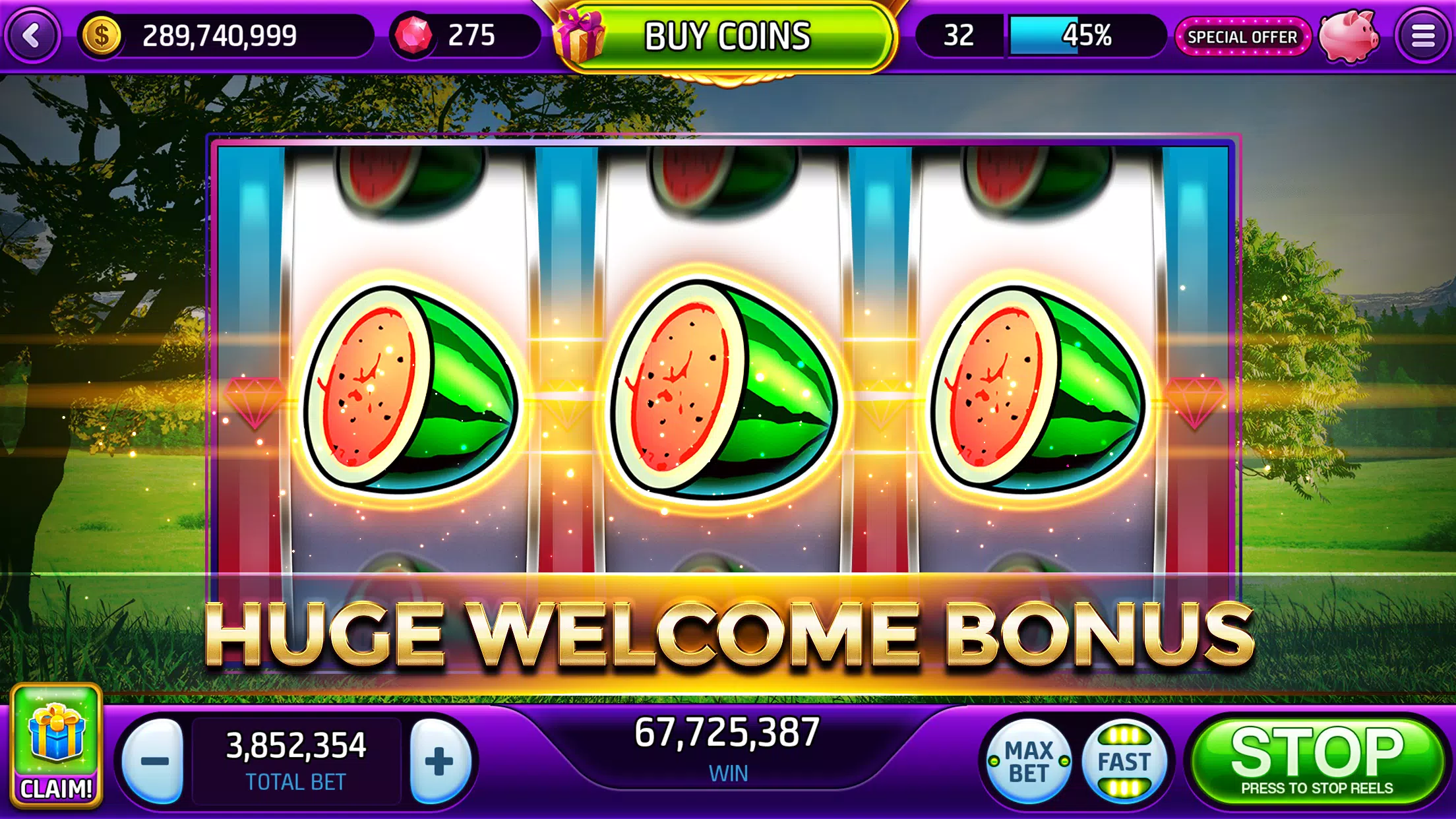 Vegas Classic Slots—777 Casino Tangkapan skrin 2