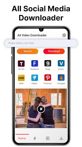 V - All Video Downloader ဖန်သားပြင်ဓာတ်ပုံ 2