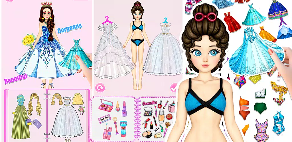 Paper Doll: Dress Up DIY Game Screenshot 1