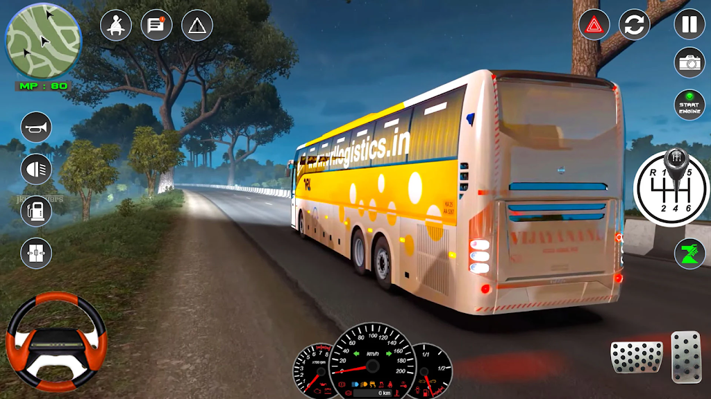 Euro Bus Transport: Bus Games Ảnh chụp màn hình 3