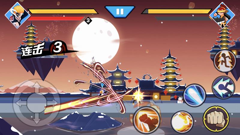 Stickman Ninja Warriors Fight स्क्रीनशॉट 1