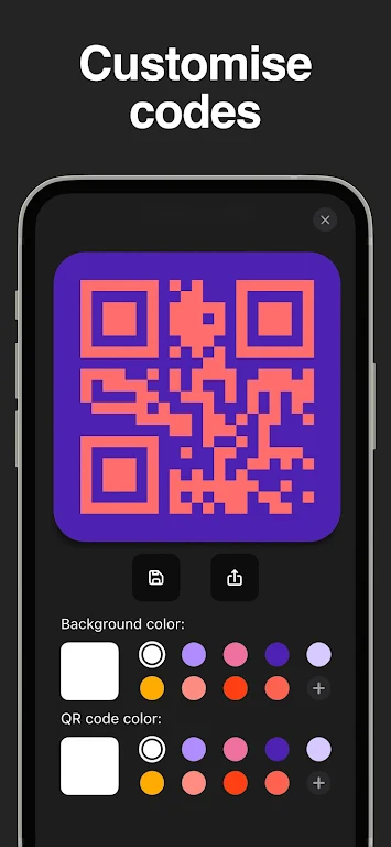 QR code Scanner & Creator Tangkapan skrin 2