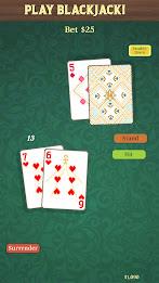 Blackjack 777 Card Game स्क्रीनशॉट 1