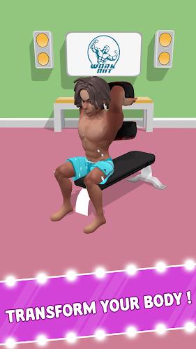 Idle Workout Fitness: Gym Life Captura de tela 2