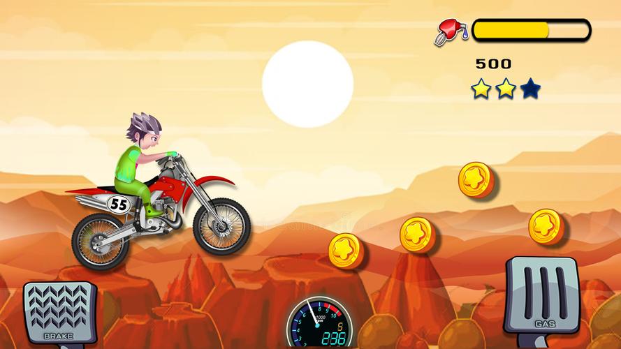 Bike Hill Racing應用截圖第4張