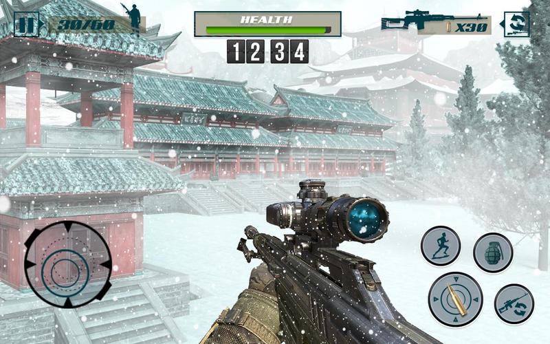 SWAT Sniper Fps Gun Games应用截图第1张