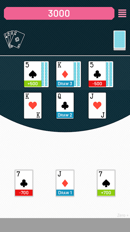 9-Draw: Poker Solitaire Puzzle স্ক্রিনশট 2