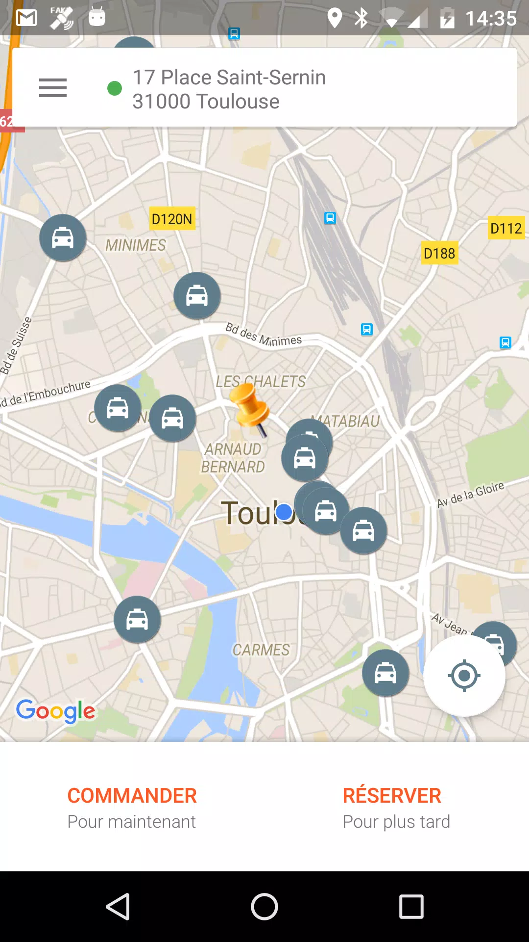 Taxi Toulouse Screenshot 2