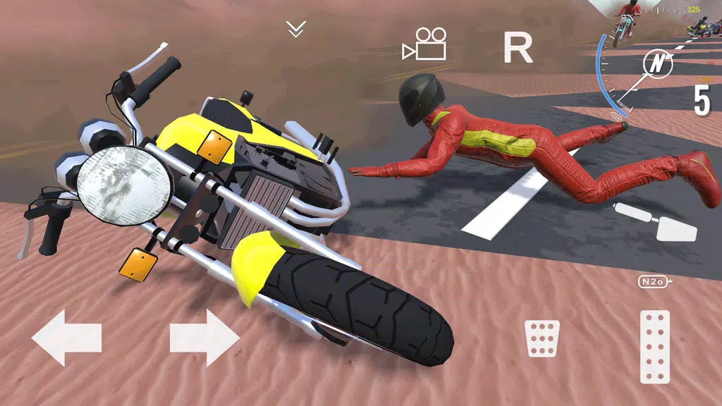 Real Moto Bike Race Simulator Capture d'écran 2