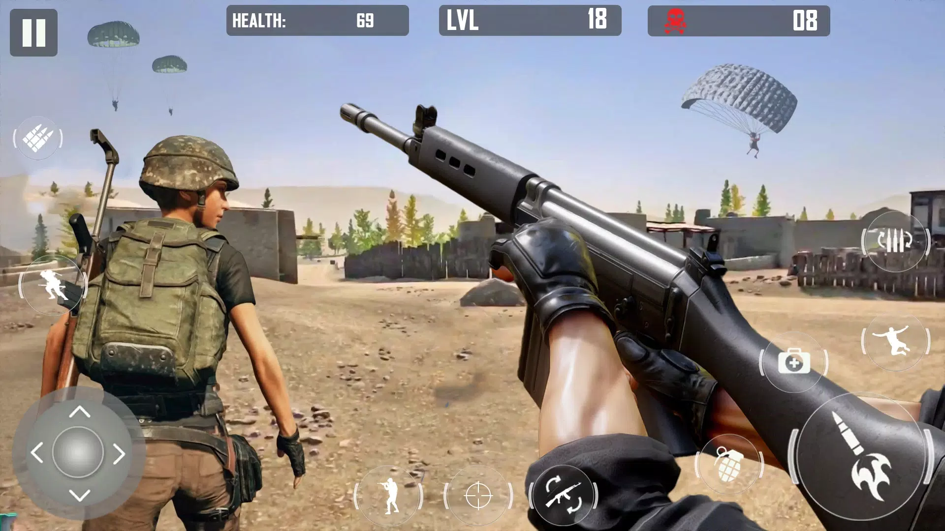 Squad Fire Gun Games - Battleg スクリーンショット 3