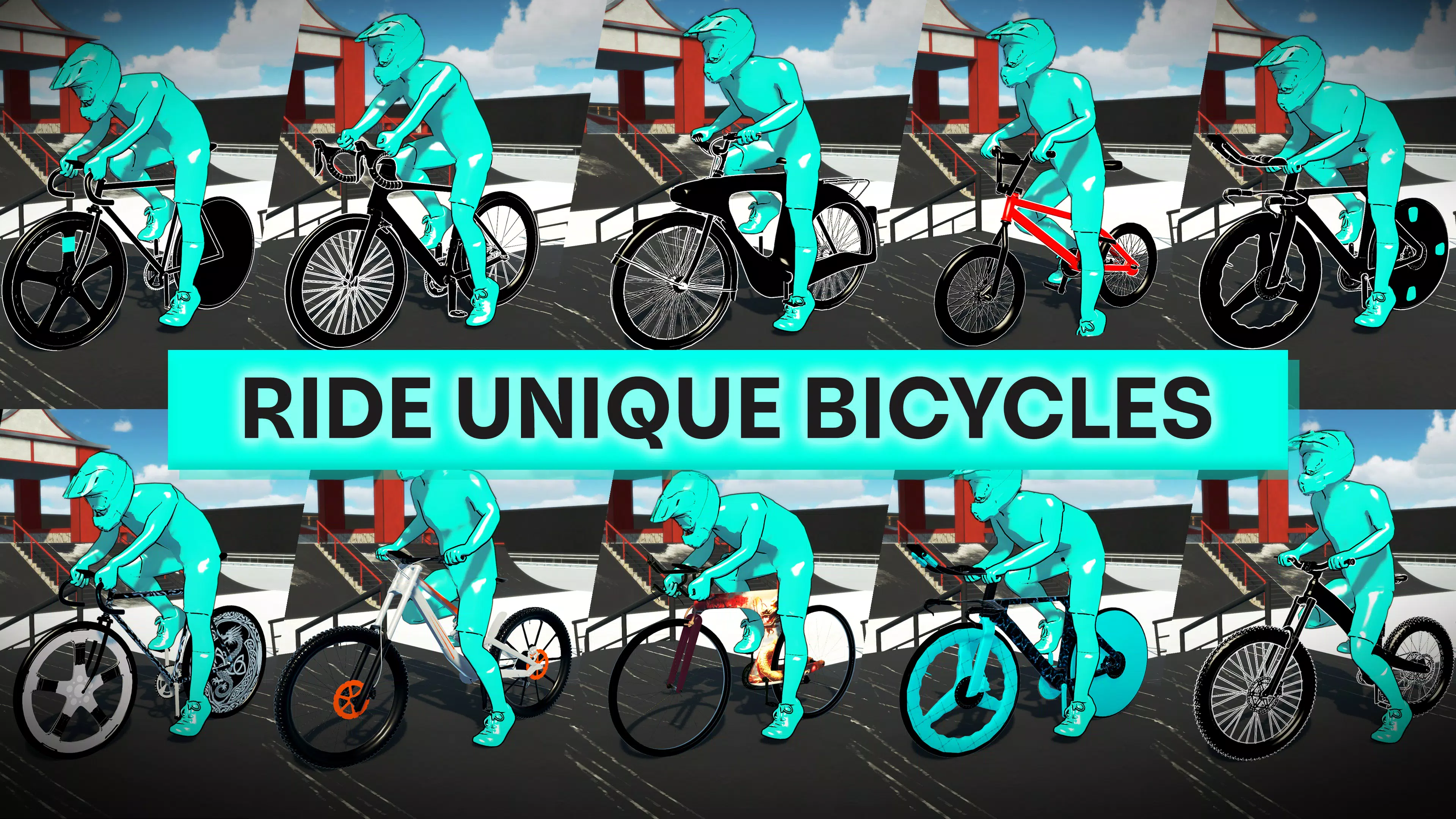 Bicycle Extreme Rider 3D Captura de tela 3