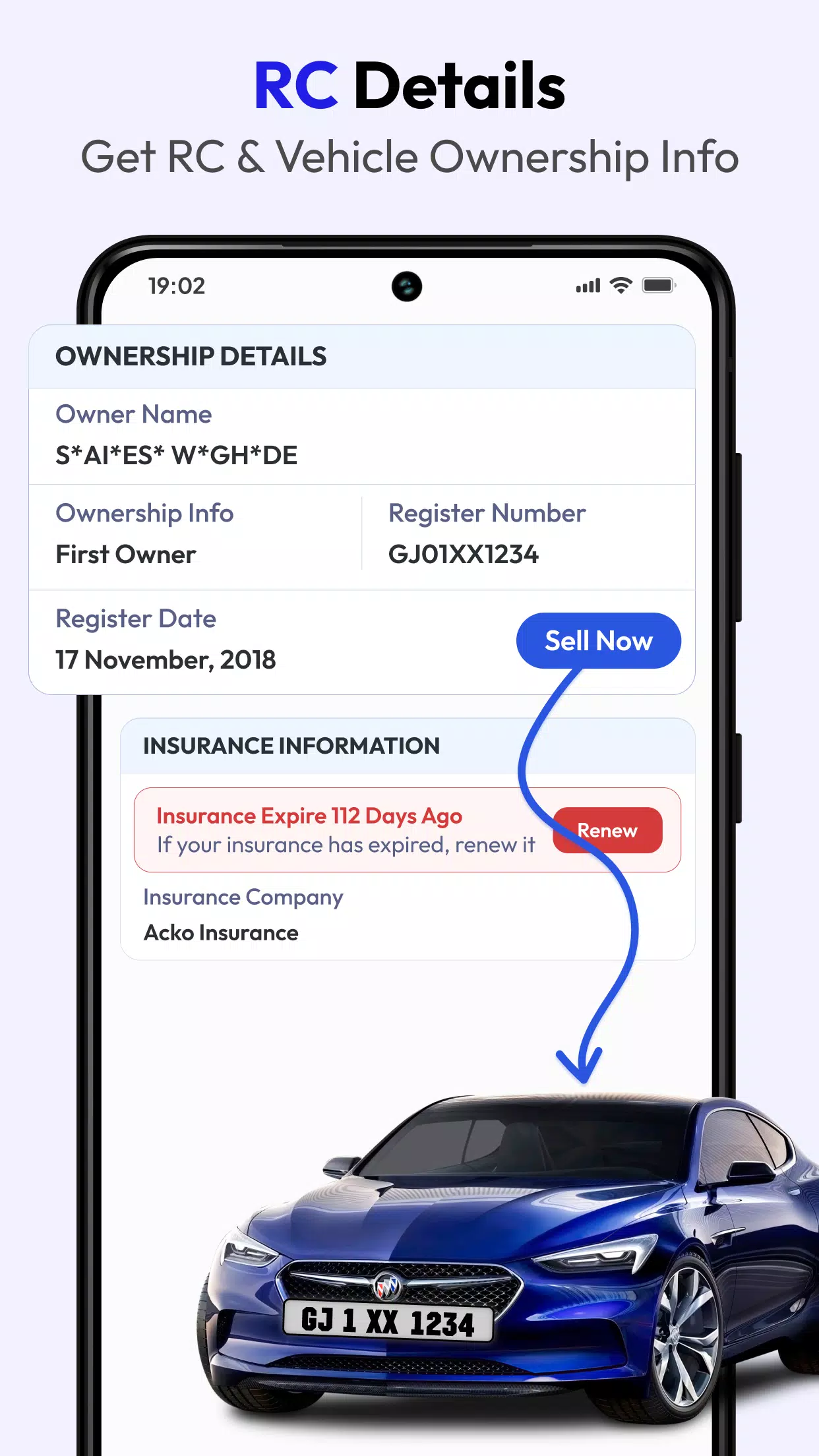 RTO Vehicle Info Screenshot 2