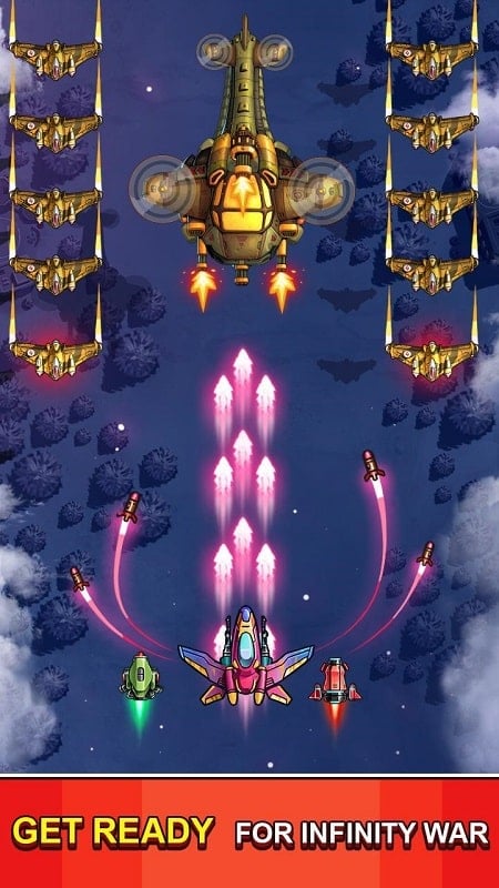 Space X: Sky Strike Force Ảnh chụp màn hình 2