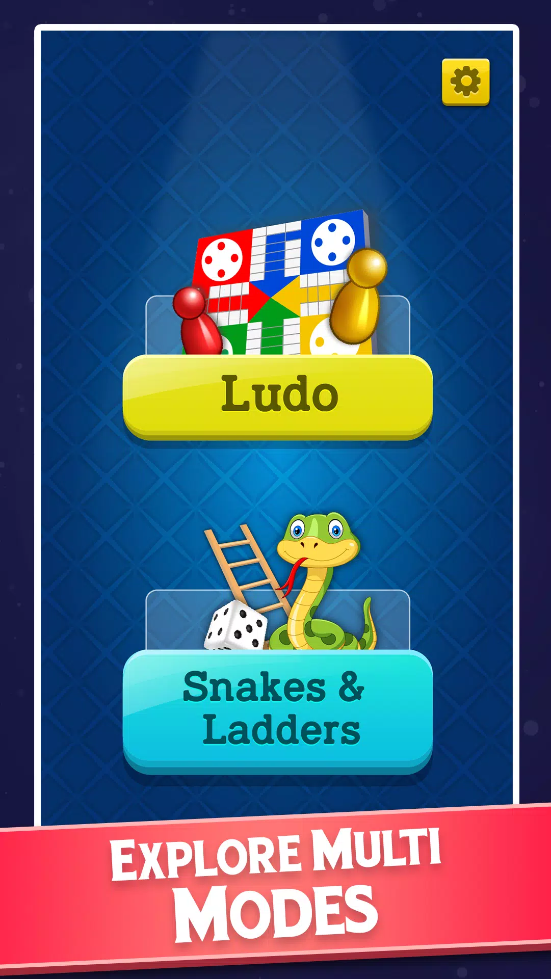 Snakes and Ladders - Ludo Game স্ক্রিনশট 1