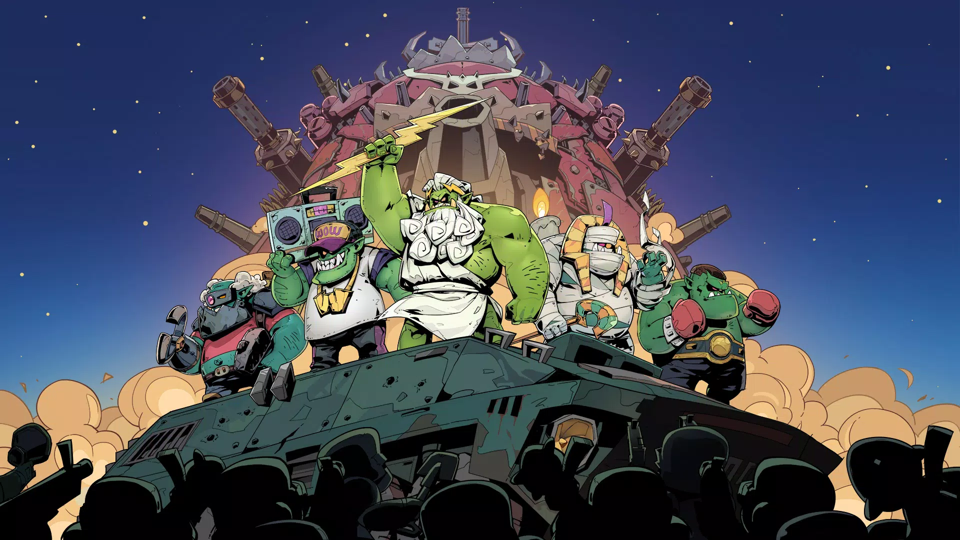 BIG BOOM - ORKS' MOVING CASTLE Captura de tela 2