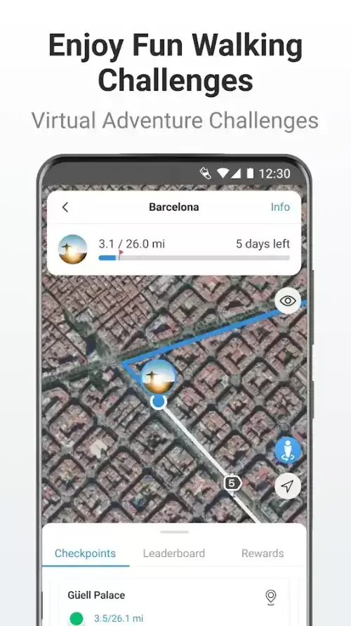 Pacer Pedometer: Schrittzähler Screenshot 2