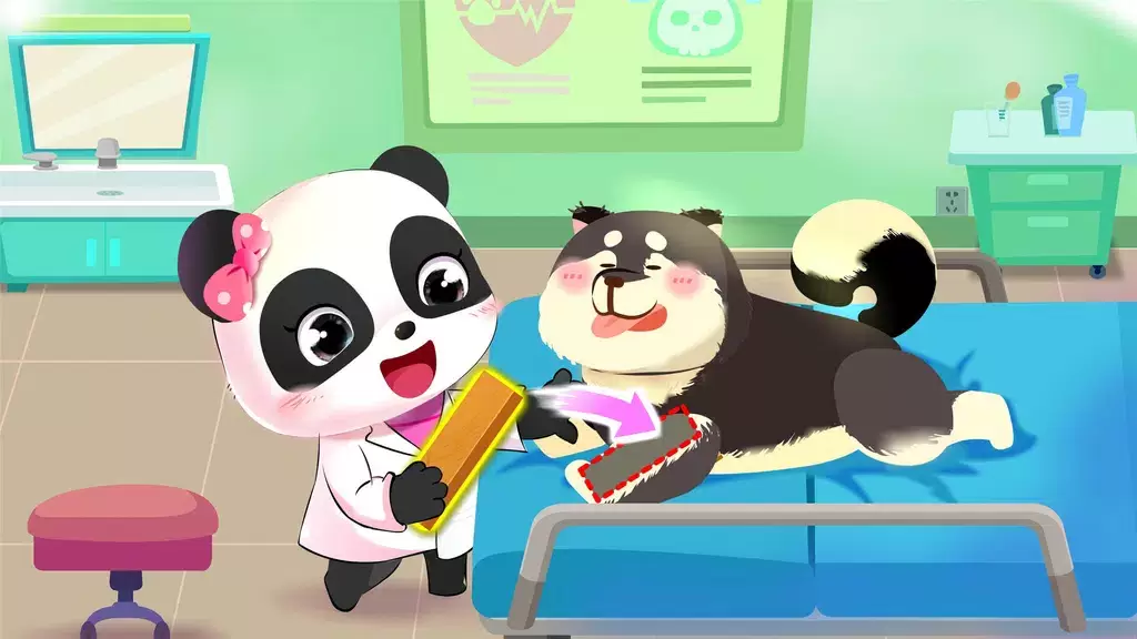 Baby Pandas Tierkrankenhaus Screenshot 3