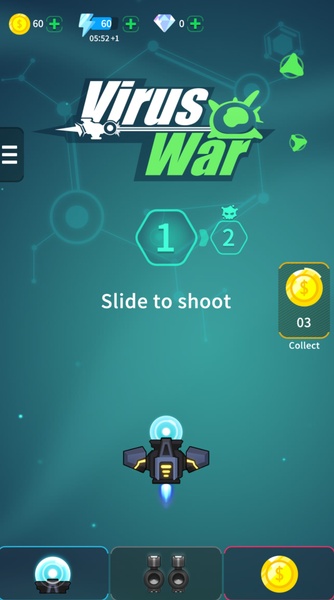 Virus War - Space Shooting Screenshot 3