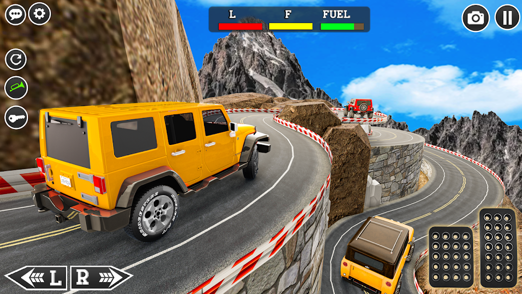 4x4 Mountain Climb Car Games स्क्रीनशॉट 1